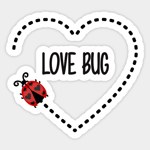 Love Bug Ladybug Sticker by TTLOVE